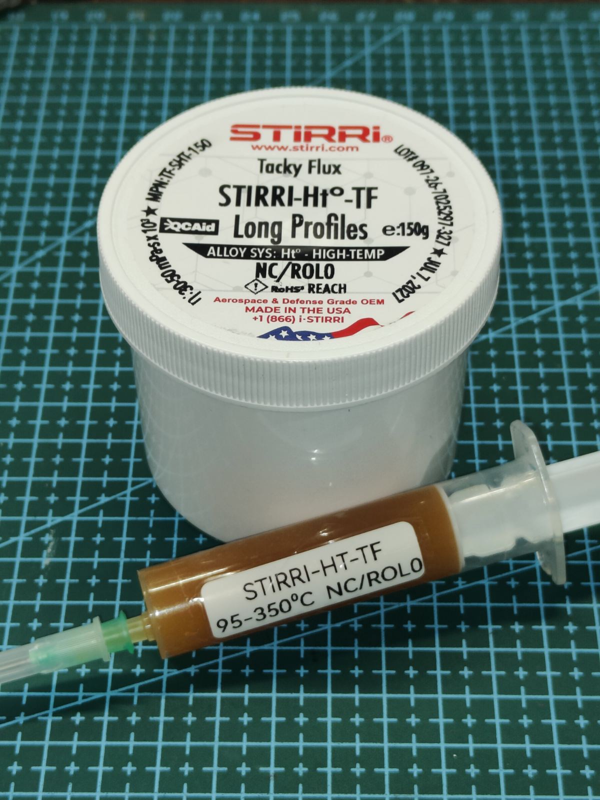 10 мл. Флюс STIRRI-HT-TF NC/ROL0 флюс універсальний, високотемпературний