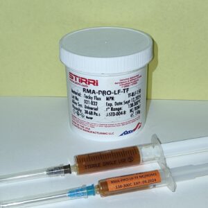 10 мл. Флюс STIRRI RMA-PRO-LF-TF (ROM1), універсальний, активний, мед. шприц