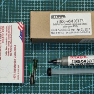 BGA паста STIRRI-ASM 063 T3 Sn63Pb37 (ROL0) - 20 гр.